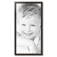 thumbnail image 1 of ArtToFrames 18" x 36" Dark Mahogany Silver Picture Frame, 18x36 inch Multi Wood Poster Frame (WOM-5024), 5 Pack, 1 of 4