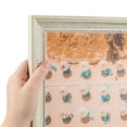 thumbnail image 1 of ArtToFrames 18" x 37" Old White Picture Frame, 18x37 inch White Wood Poster Frame (WOM-4905), 1 of 7