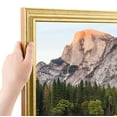 thumbnail image 1 of ArtToFrames 18" x 22" Gold Picture Frame, 18x22 inch Gold Wood Poster Frame (WOM-4159), Pack, 1 of 8