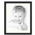 thumbnail image 1 of ArtToFrames 18x22" Matted Picture Frame with 14x18" Single Mat Photo Opening Framed in 1.25" Satin Black and 2" Chantilly Mat (FWM-3926-18x22), 1 of 8