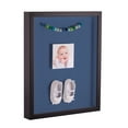 thumbnail image 1 of ArtToFrames 18x24 Inch Shadow Box Picture Frame, with a Satin Black Tall 1 Wide Shadowbox frame and Royal Mat Backing (4654), 1 of 7