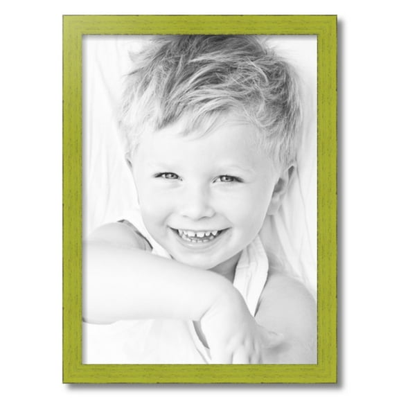 ArtToFrames 18x25" Modern Green Picture Frame, Green Wood Poster Frame, with Regular Acrylic and 2 (FBPL-4589)