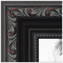 ArtToFrames 18x30 inch Black Picture Frame, Black Wood Poster Frame (4625)
