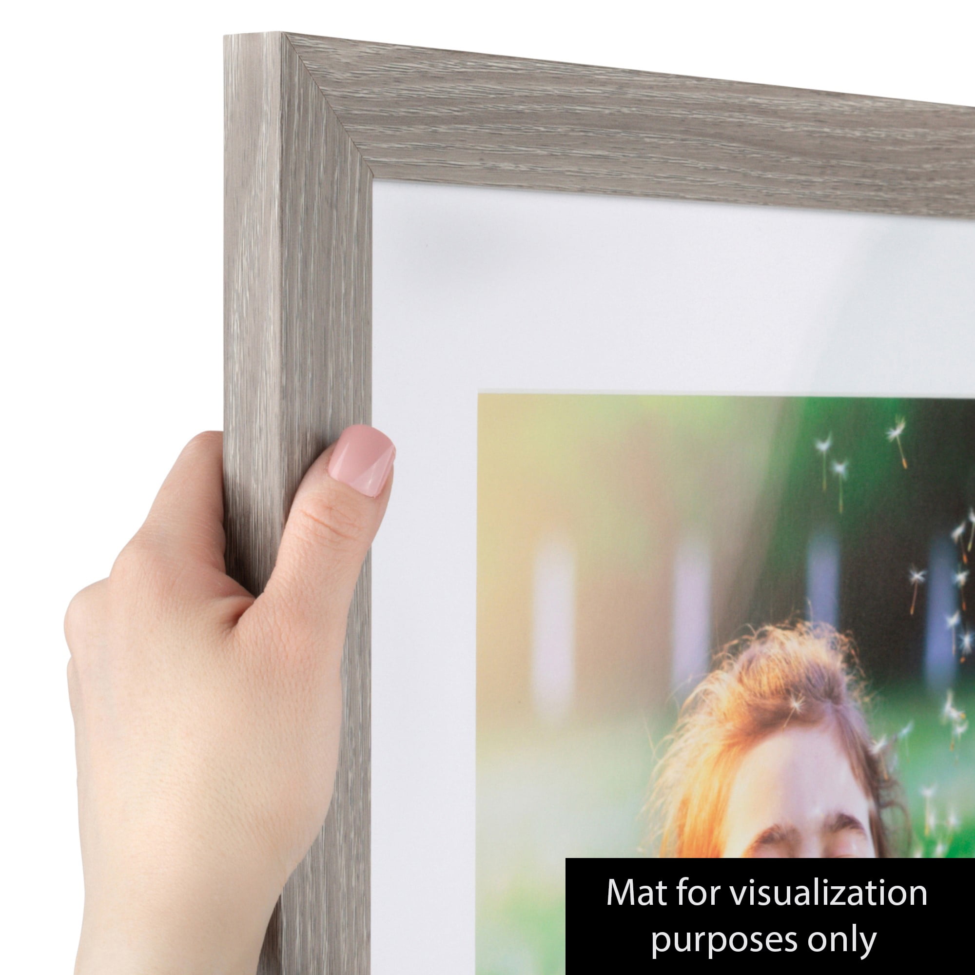 ArtToFrames 18x32 inch Natural Picture Frame, Brown MDF Poster