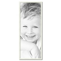 ArtToFrames 19" x 50" White Picture Frame, 19x50 inch White Wood Poster Frame (WOM-5140)