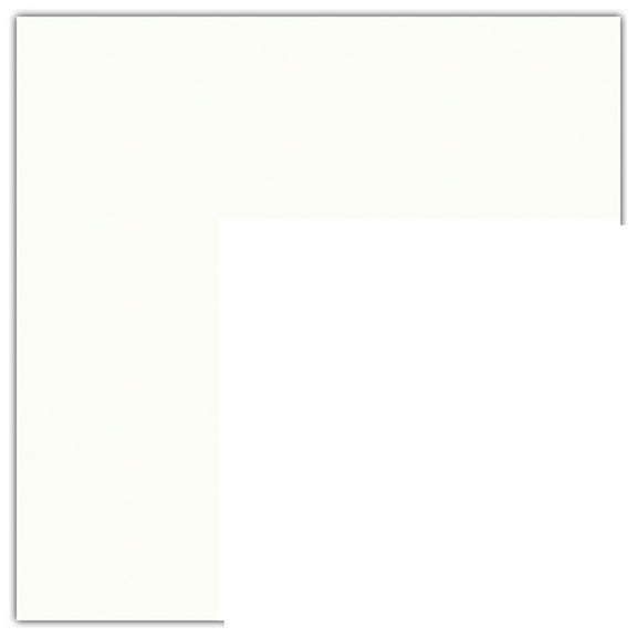 ArtToFrames 19x24" Porcelain Custom Mat for Picture Frame with Opening for 15x20" Photos. Mat Only, Frame Not Included (MAT-142)