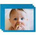 thumbnail image 1 of ArtToFrames 20" x 20" Bright Blue Picture Frame, 20x20 inch Blue Wood Poster Frame (WOM-4751), 3 Pack, 1 of 6