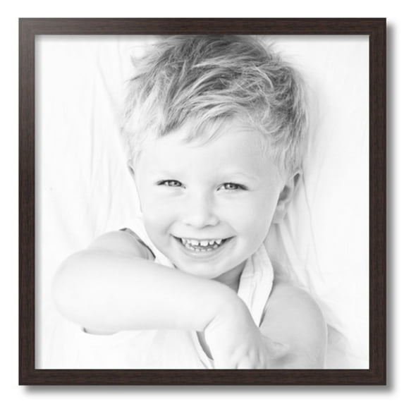 ArtToFrames 20" x 20" Verlinga Brown Picture Frame, 20x20 inch Brown Wood Poster Frame (WOM-4656), 5 Pack