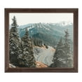 thumbnail image 1 of ArtToFrames 20" x 20" Walnut Picture Frame, 20x20 inch Brown Wood Poster Frame (WOM-4094), 1 Pack, 1 of 7