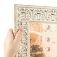 thumbnail image 1 of ArtToFrames 20" x 24" Cream Picture Frame, 20x24 inch Wood Poster Frame (WOM-5086), 1 of 7