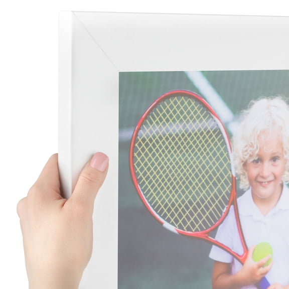 ArtToFrames 20 x 24 Glass Picture Frame, White