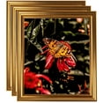 thumbnail image 1 of ArtToFrames 20" x 28" Gold Step Picture Frame, 20x28 inch Gold Wood Poster Frame (WOM-4548), 3 Pack, 1 of 7