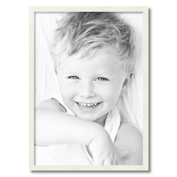 ArtToFrames 20" x 28" White Picture Frame, 20x28 inch White Wood Poster Frame (WOM-5138), 2 Pack