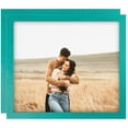 thumbnail image 1 of ArtToFrames 20" x 30" Aqua Picture Frame, 20x30 inch Green Wood Poster Frame (WOM-5186), 2 Pack, 1 of 5