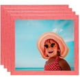 thumbnail image 1 of ArtToFrames 20" x 30" Distressed Pink Picture Frame, 20x30 inch Pink Wood Poster Frame (WOM-4480), 4 Pack, 1 of 8