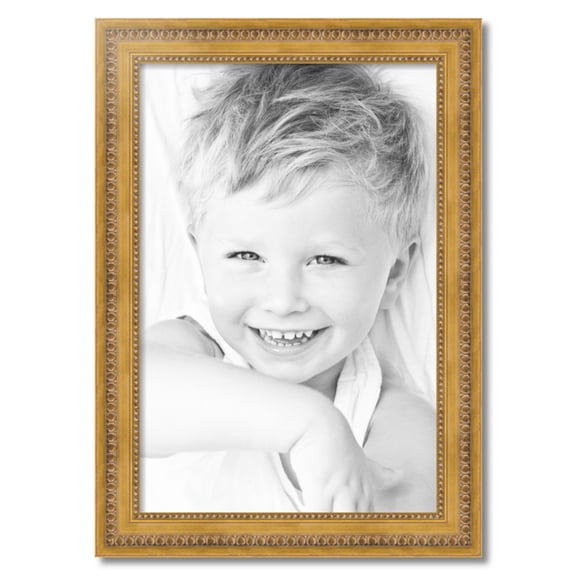 ArtToFrames 20" x 30" Gold Picture Frame, 20x30 inch Gold Wood Poster Frame (WOM-4166), 3 Pack