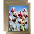 thumbnail image 1 of ArtToFrames 20" x 30" Metallic Gold with Ornate Detail Picture Frame, 20x30 inch Gold Wood Poster Frame (WOM-4576), 2 Pack, 1 of 7