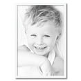 thumbnail image 1 of ArtToFrames 20" x 30" Satin White Picture Frame, 20x30 inch White Wood Poster Frame (WOM-4655), 1 of 5