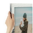 thumbnail image 1 of ArtToFrames 20" x 31" Hammered Steel Metallic Picture Frame, 20x31 inch Silver Wood Poster Frame (WOM-5264),  Pack, 1 of 7