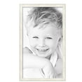 thumbnail image 1 of ArtToFrames 20" x 35" Classic White Picture Frame, 20x35 inch White Wood Poster Frame (WOM-5004),  Pack, 1 of 5