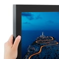 thumbnail image 1 of ArtToFrames 20" x 37" Black Picture Frame, 20x37 inch Black MDF Poster Frame (WOM-5180), 1 of 8