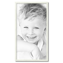 ArtToFrames 20" x 37" White Picture Frame, 20x37 inch White Wood Poster Frame (WOM-5140)