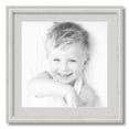thumbnail image 1 of ArtToFrames 20x20 Matted Picture Frame with 16x16 Single Mat Photo Opening Framed in 1.25 Off White Wash on Ash and 2 Candlewick Mat (FWM-4098-20x20), 1 of 8