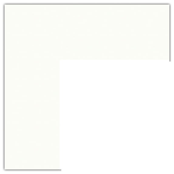 ArtToFrames 20x20" Porcelain Custom Mat for Picture Frame with Opening for 16x16" Photos. Mat Only, Frame Not Included (MAT-142)