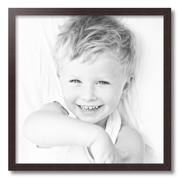 ArtToFrames 20x20 inch Verlinga Brown Picture Frame, Brown 20" x 20" Wood Poster Frame (WOM-4656) 1234