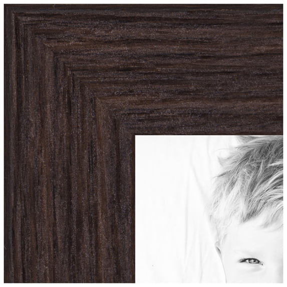 ArtToFrames 20x22 inch Verlinga Brown Picture Frame, Brown Wood Poster Frame (4656)