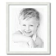 thumbnail image 1 of ArtToFrames 20x24" Matted Picture Frame with 16x20" Single Mat Photo Opening Framed in 1.25" Satin White Frame and 2" Super White Mat (FWM-3966-20x24), 1 of 8
