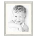 thumbnail image 1 of ArtToFrames 20x24" Matted Picture Frame with 16x20" Single Mat Photo Opening Framed in 1.25" Off White Wash on Ash and 2" Chantilly Mat (FWM-4098-20x24), 1 of 8