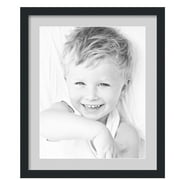 ArtToFrames 20x24" Matted Picture Frame with 16x20" Single Mat Photo Opening Framed in 1.25" Satin Black and 2" Candlewick Mat (FWM-3926-20x24)