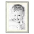 thumbnail image 1 of ArtToFrames 20x28 Matted Picture Frame with 16x24 Single Mat Photo Opening Framed in 1.25 Off White Wash on Ash and 2 Brilliant White Mat (FWM-4098-20x28), 1 of 8