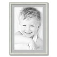 thumbnail image 1 of ArtToFrames 20x28 Matted Picture Frame with 16x24 Single Mat Photo Opening Framed in 1.25 Off White Wash on Ash and 2 TV Grey Mat (FWM-4098-20x28), 1 of 8