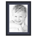 thumbnail image 1 of ArtToFrames 20x28" Matted Picture Frame with 16x24" Single Mat Photo Opening Framed in 1.25" Satin Black and 2" Blue Jay Mat (FWM-3926-20x28), 1 of 8