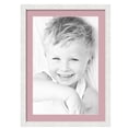 thumbnail image 1 of ArtToFrames 20x28" Matted Picture Frame with 16x24" Single Mat Photo Opening Framed in 1.25" Satin White Frame and 2" Seashell Mat (FWM-3966-20x28), 1 of 8
