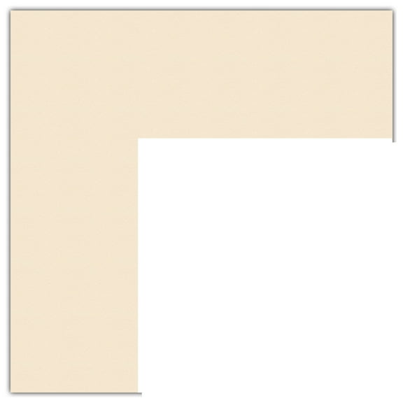 ArtToFrames 20x30" Alabaster Custom Mat for Picture Frame with Opening for 16x26" Photos. Mat Only, Frame Not Included (MAT-109)