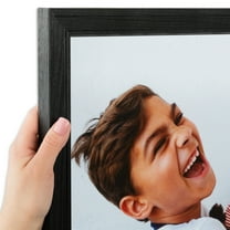 ArtToFrames 20x30 Inch Black Picture Frame, This Black Wood Poster Frame is Great for Your Art or Photos, Comes with 060 Plexi Glass (4107)