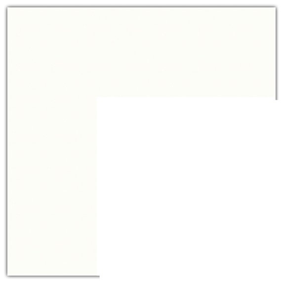 ArtToFrames 20x34" Porcelain Custom Mat for Picture Frame with Opening for 16x30" Photos. Mat Only, Frame Not Included (MAT-142)