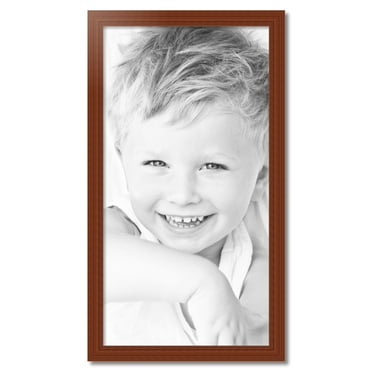 ArtToFrames 21" x 40" Honey Picture Frame, 21x40 inch Brown Wood Poster Frame (WOM-4349)