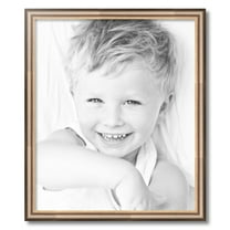 ArtToFrames 21x25" Anique Silver Picture Frame, Silver Wood Poster Frame, with Regular Acrylic and 2 (FBPL-4964)