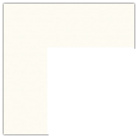 ArtToFrames 21x26" Chantilly Custom Mat for Picture Frame with Opening for 17x22" Photos. Mat Only, Frame Not Included (MAT-144)