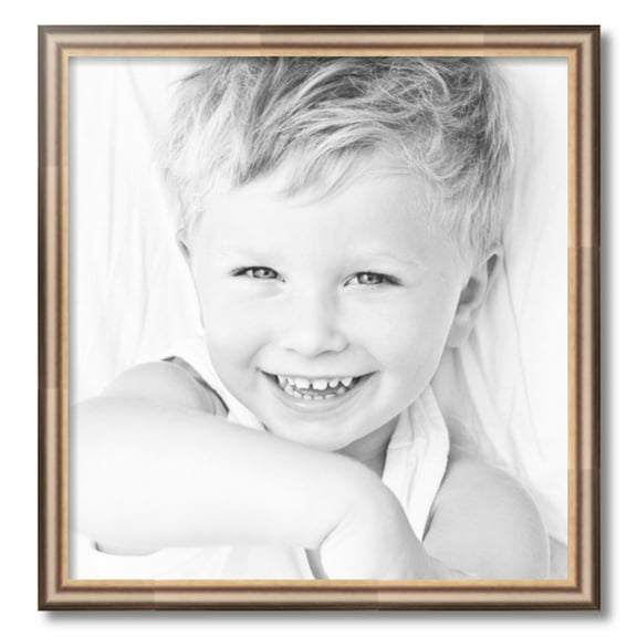 ArtToFrames 22" x 23" Anique Silver Picture Frame, 22x23 inch Silver Wood Poster Frame (WOM-4964)