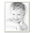thumbnail image 1 of ArtToFrames 22" x 27" White Picture Frame, 22x27 inch White Wood Poster Frame (WOM-5138), 1 of 5