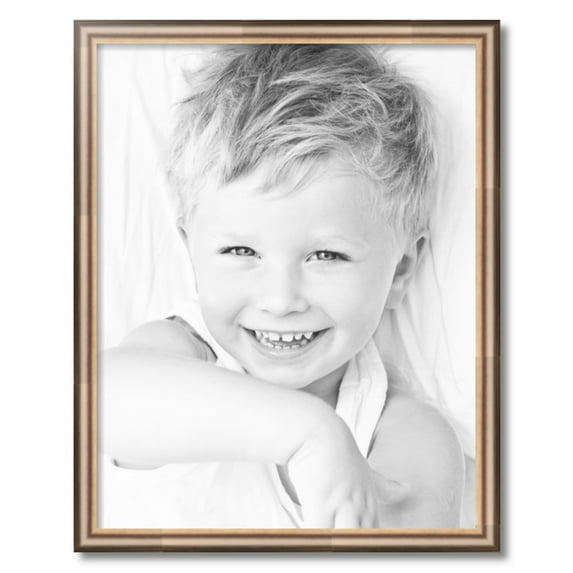 ArtToFrames 22" x 28" Anique Silver Picture Frame, 22x28 inch Silver Wood Poster Frame (WOM-4964)