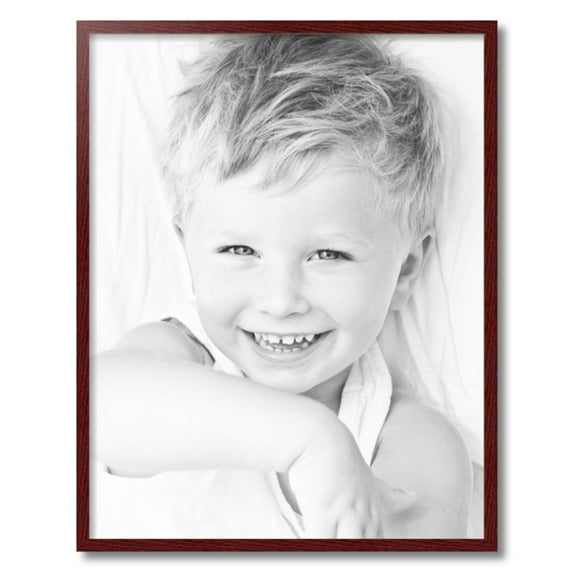 ArtToFrames 22" x 28" Cherry Picture Frame, 22x28 inch Red Wood Poster Frame (WOM-4213), 4 Pack