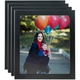 thumbnail image 1 of ArtToFrames 22" x 35" Black Picture Frame, 22x35 inch Black MDF Poster Frame (WOM-3943), 4 Pack, 1 of 7