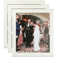 thumbnail image 1 of ArtToFrames 22" x 37" White Picture Frame, 22x37 inch White MDF Poster Frame (WOM-4098), 3 Pack, 1 of 8