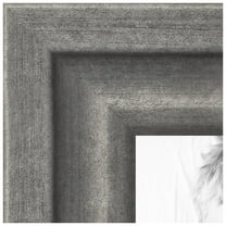 ArtToFrames 22x24 inch Muted Cold Silver Picture Frame, Silver MDF Poster Frame (4682)